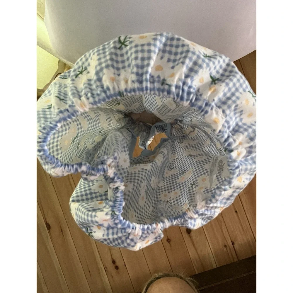 PLASTIC BAG HOLDER Old Granny Farmhouse Kitchen Handmade Storage & Decor